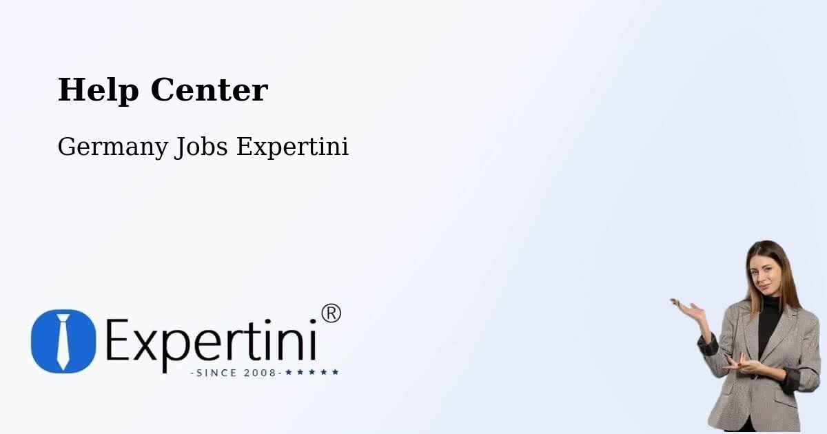Help Center – Kropp - Germany Jobs Expertini